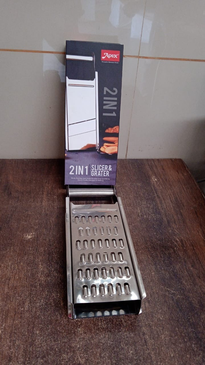 Apex Stainless Steel Slicer (2-in-1 ) Apex Stainless Steel Slicer (2-in-1 )